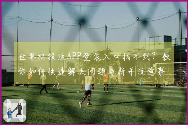 世界杯投注APP登录入口找不到？教你如何快速解决问题与新手注意事项